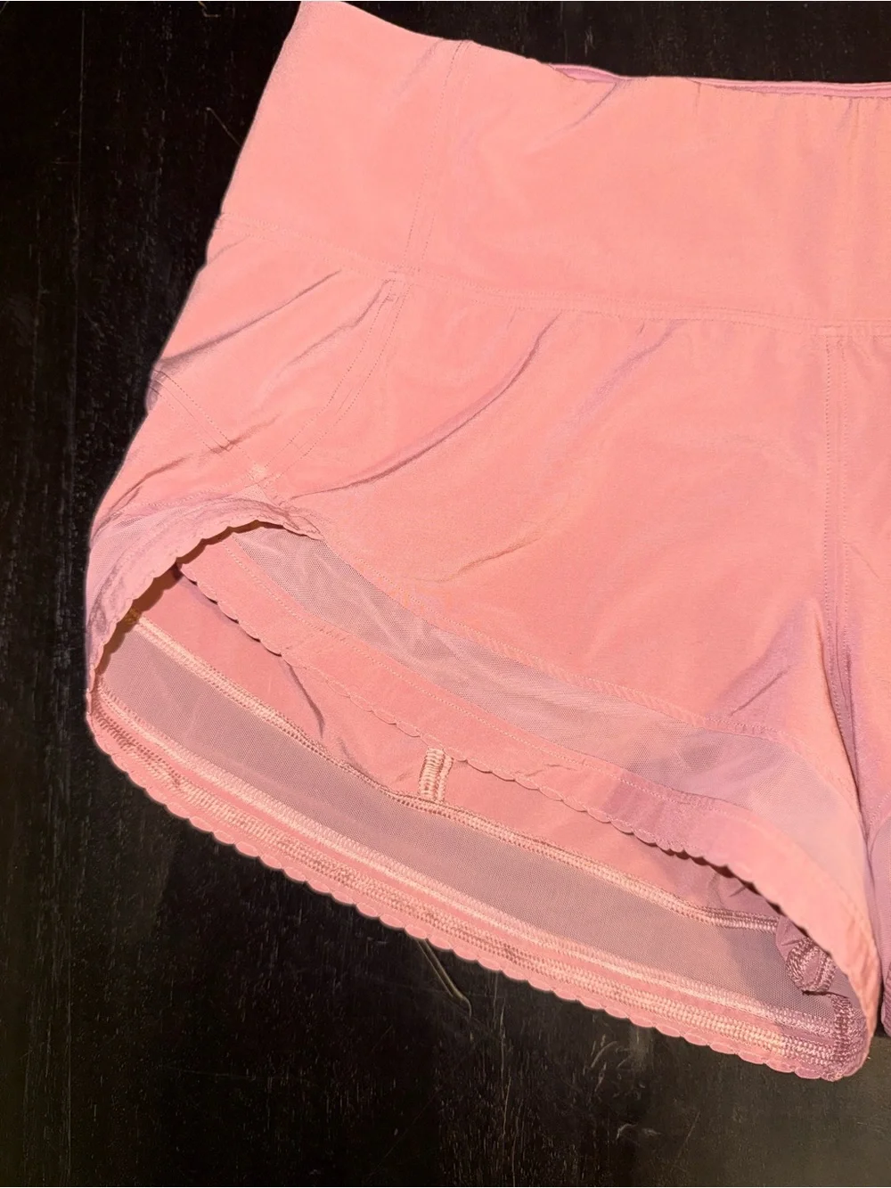 lululemon athletica Coral Pink Athletic Shorts